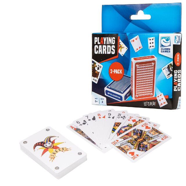 Product image 1 of Clown Games Speelkaarten Set 2