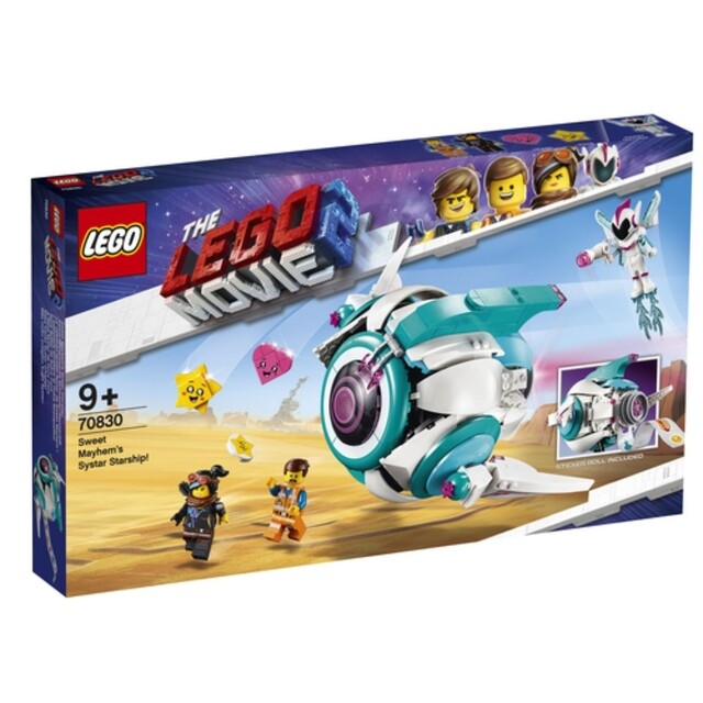 Product image 1 of LEGO Movie 70830 - 2 Lieve Chaos' Systar ruimteschip - 70830