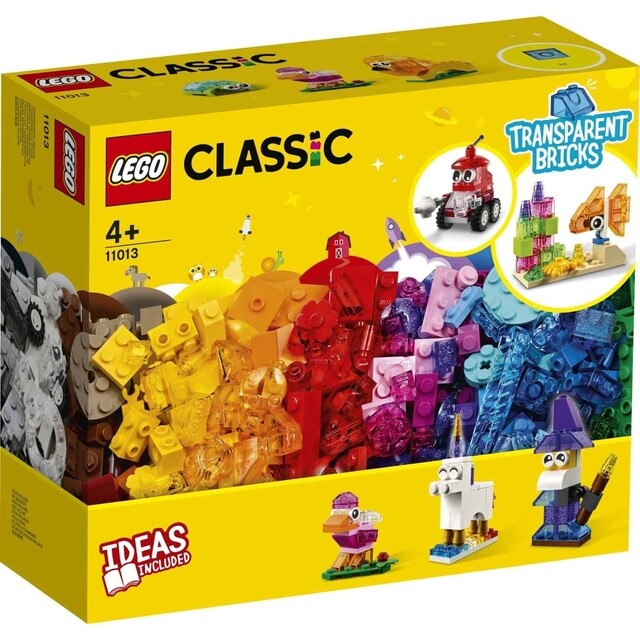 Product image 1 of LEGO Classic 11013 - Creatieve transparante stenen