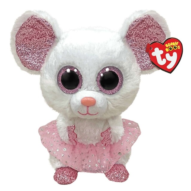 Product image 1 of Ty Beanie Boo's Nina Mouse 15cm