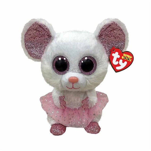 Product image 1 of Ty Beanie Buddy Nina Mouse 24 cm