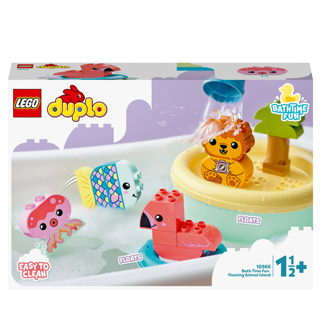 Product image 1 of LEGO Duplo 10966 - Pret in bad: drijvend diereneiland