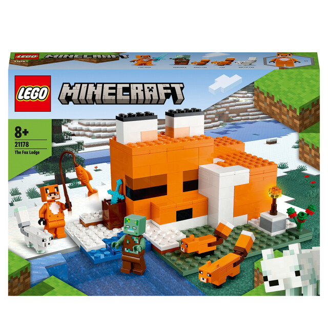 Product image 1 of LEGO Minecraft 21178 - De Vossenhut