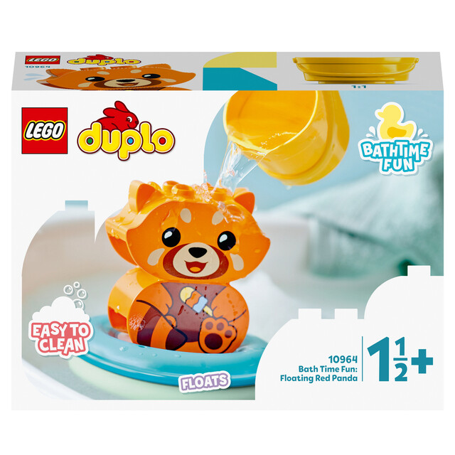 Product image 1 of LEGO Duplo 10964 - Pret in bad: drijvende rode panda