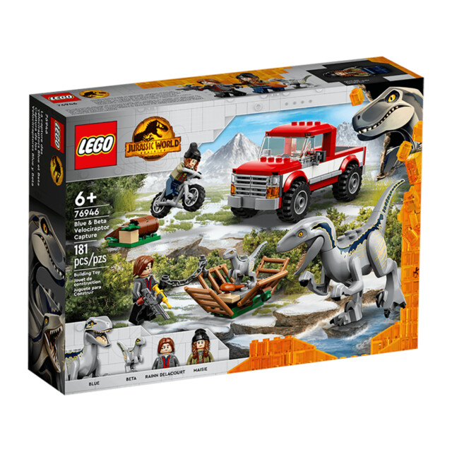 Product image 1 of LEGO Jurassic World 76946 - Blue & Beta velociraptorvangst