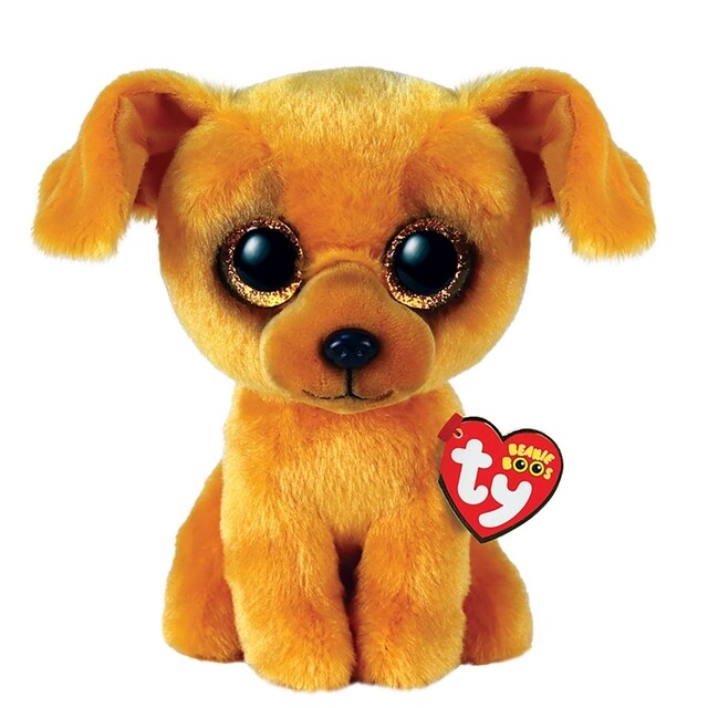 Product image 1 of TY Beanie Boo's Zuzu Lightbrown Dog 15cm