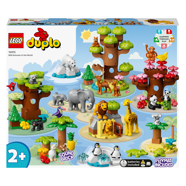 Product image 1 of LEGO Duplo 10975 - Wilde dieren van de wereld