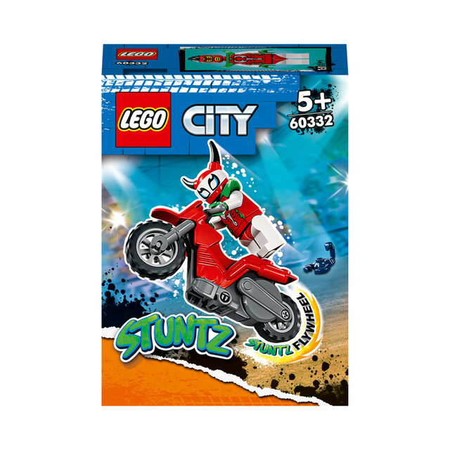 Product image 1 of LEGO City 60332 - Roekeloze Scorpion stuntmotor