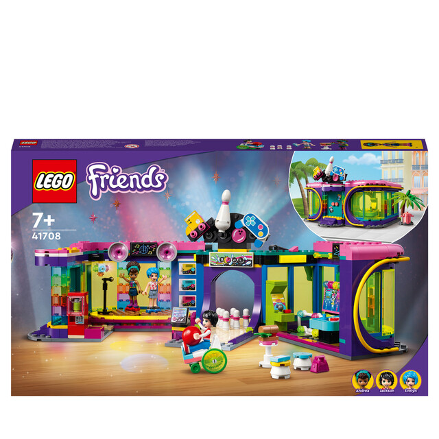 Product image 1 of LEGO Friends 41708 - Rolschaatsdisco speelhal