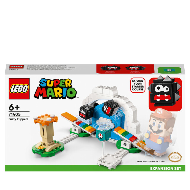 Product image 1 of LEGO Super Mario Uitbreidingsset: Fuzzies en flippers