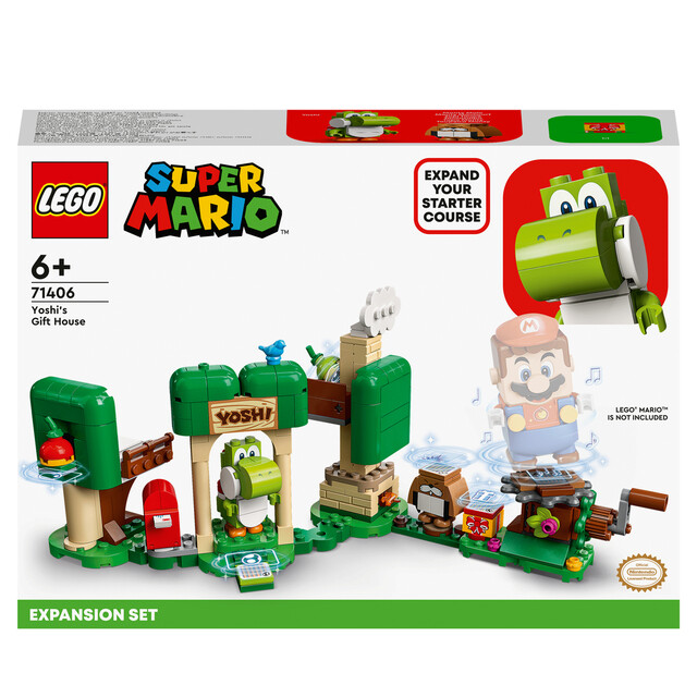 Product image 1 of LEGO Super Mario 71406 - Uitbreidingsset: Yoshi’s cadeauhuisje