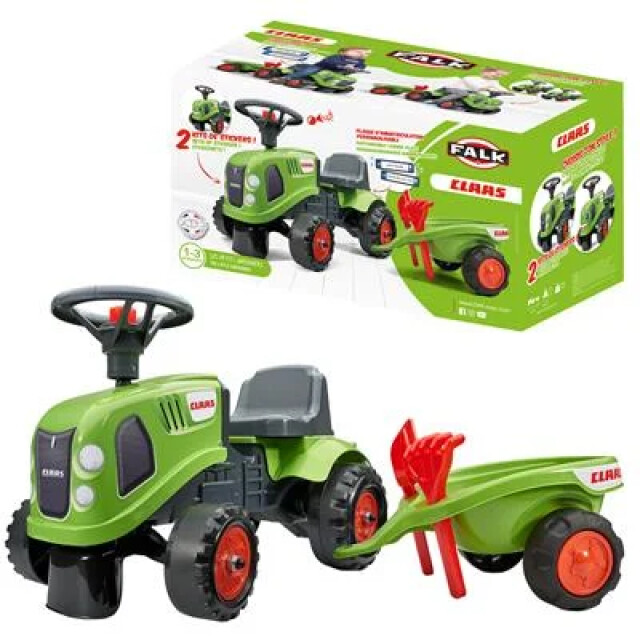 Product image 1 of Falk Claas Loop Tractor Set Met Acc. 1+