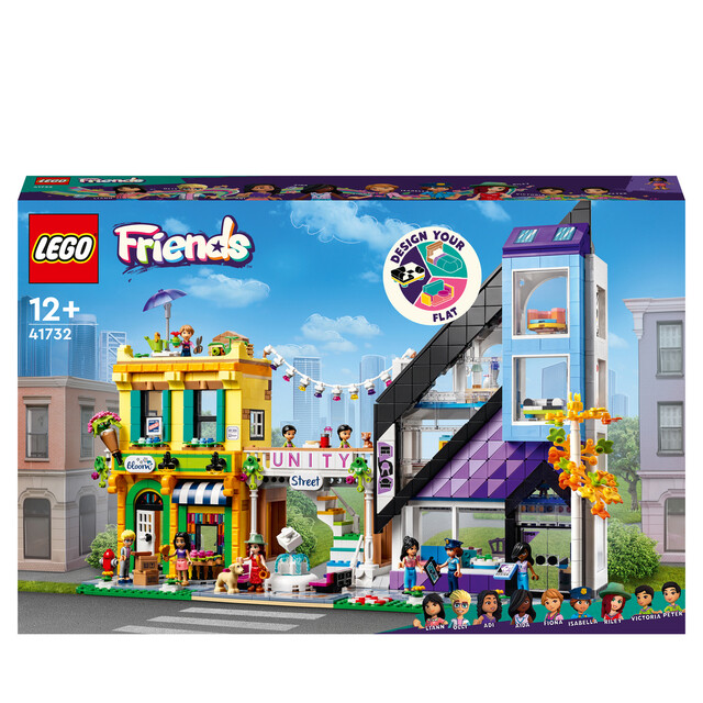 Product image 1 of LEGO Friends 41732 - Bloemen- en decoratiewinkel in de stad