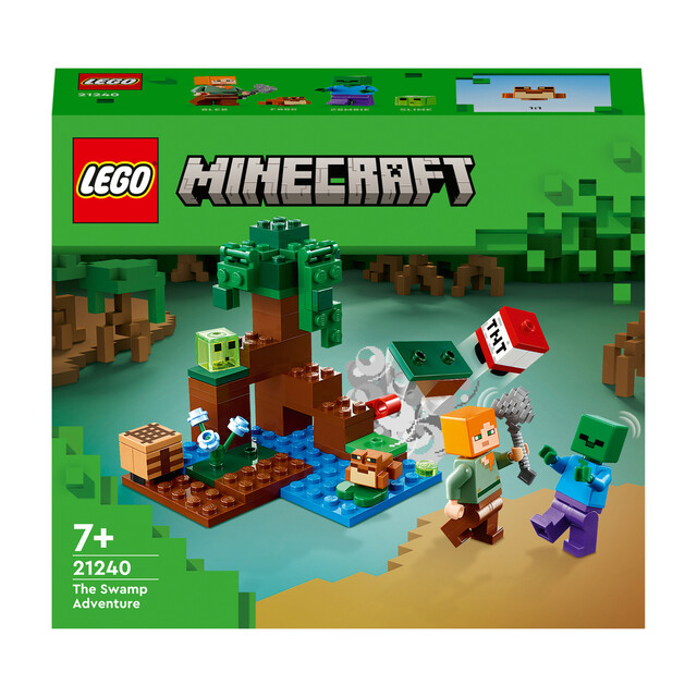 Product image 1 of LEGO Minecraft 21240 - Het Moerasavontuur