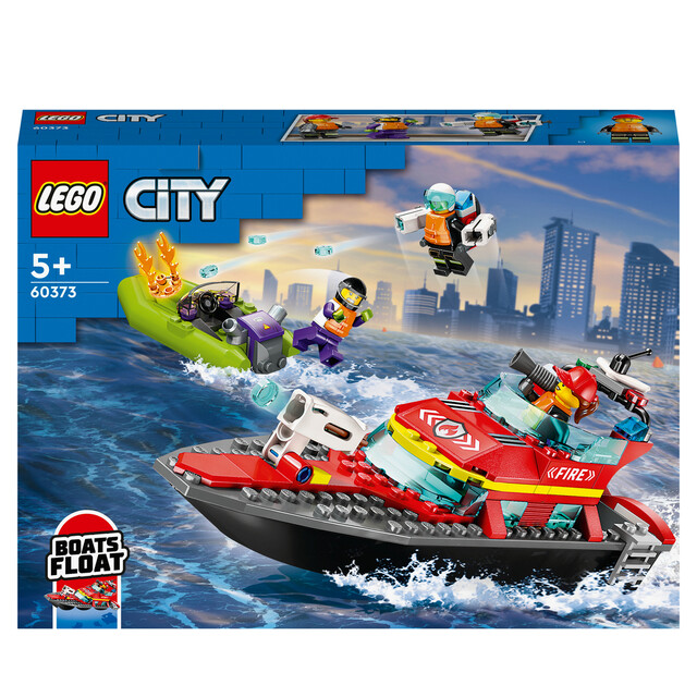 Product image 1 of LEGO City 60373 - Reddingsboot Brand