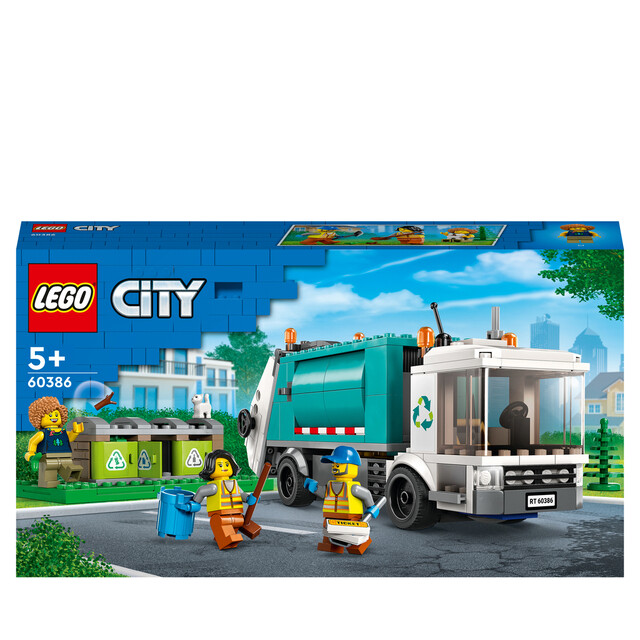 Product image 1 of LEGO City 60386 - Recycle vrachtwagen