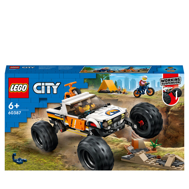 Product image 1 of LEGO City 60387 - 4x4 Terreinwagen avonturen