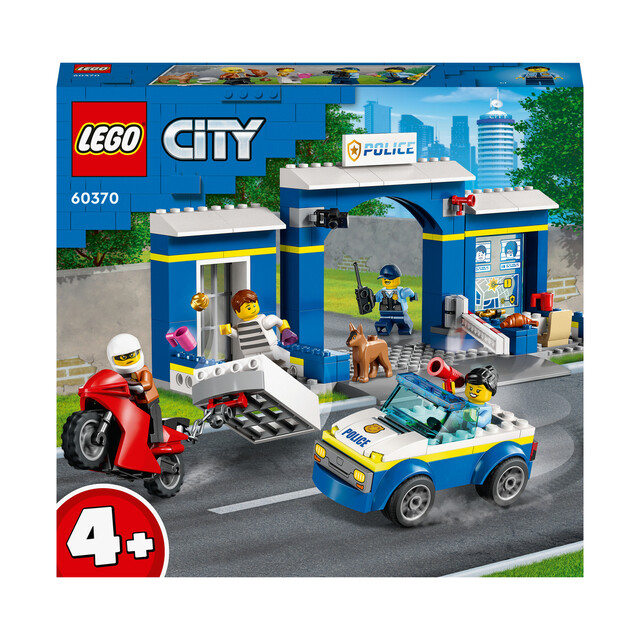 Product image 1 of LEGO City 60370 - Achtervolging politiebureau