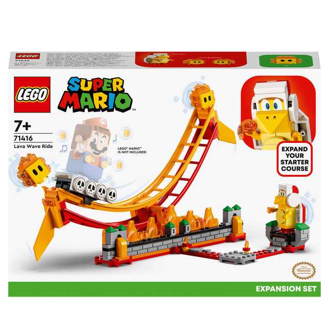 Product image 1 of LEGO Super 71416 - Mario Uitbreidingsset: Rit over lavagolven