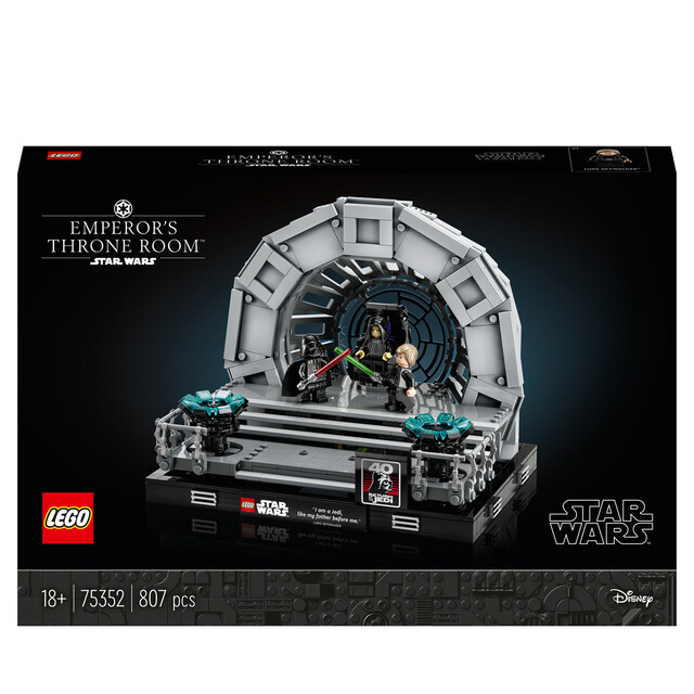 Product image 1 of LEGO Star Wars 75352 - Troonzaal van de keizer diorama