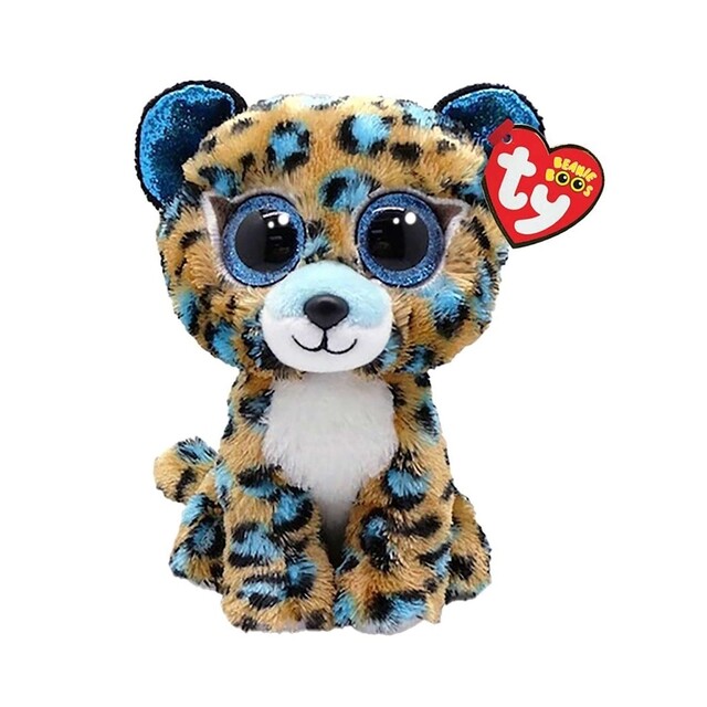 Product image 1 of Ty Beanie Boo's Cobalt Leopard 15cm