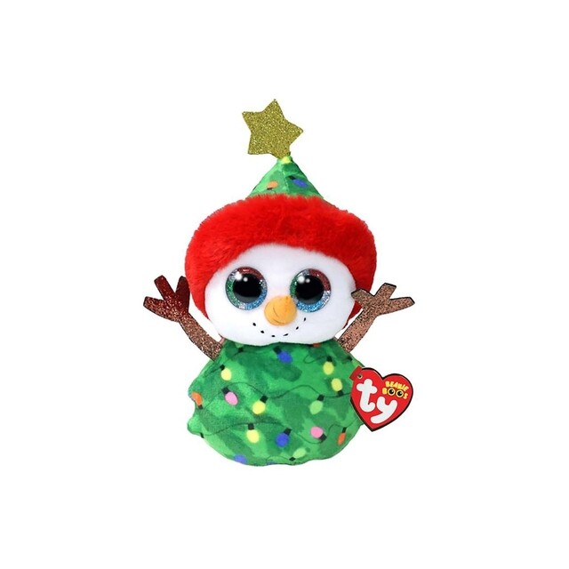 Product image 1 of Ty Beanie Boo's Christmas Snowman Tree 15cm