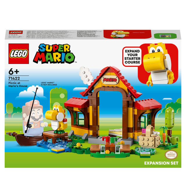 Product image 1 of LEGO Super Mario 71422 - Uitbreidingsset: Picknick bij Mario's huis