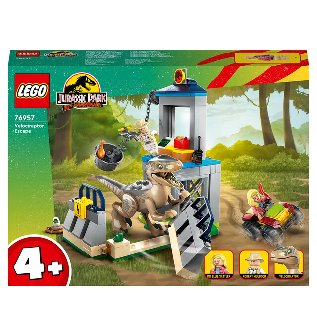 Product image 1 of LEGO Jurassic 76957 - World Velociraptor ontsnapping