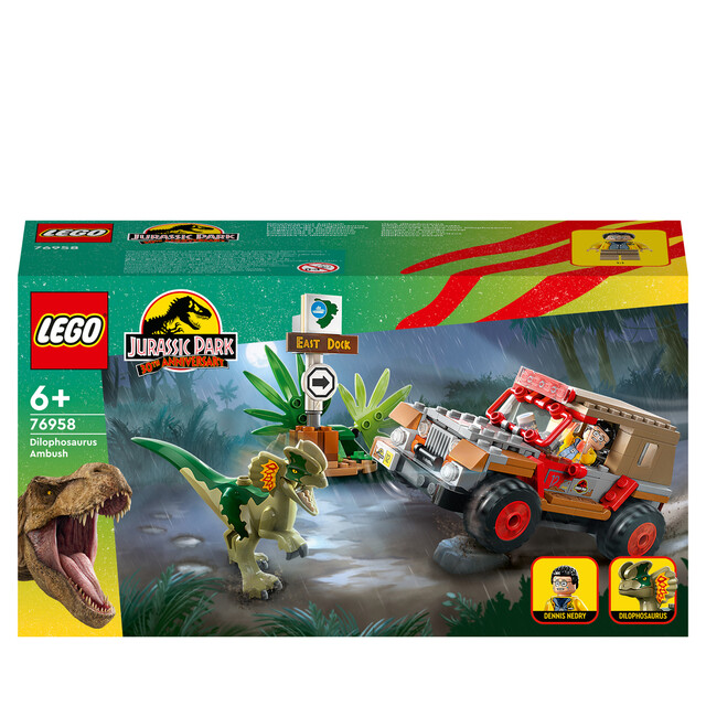 Product image 1 of LEGO Jurassic 76958 - World Dilophosaurus hinderlaag​