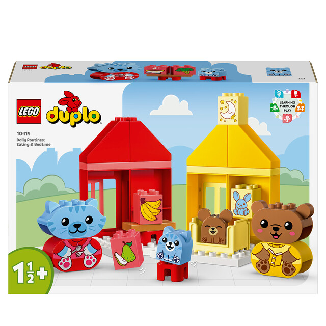 Product image 1 of LEGO Duplo 10414 - DUPLO Dagelijkse gewoontes – eten en slapen