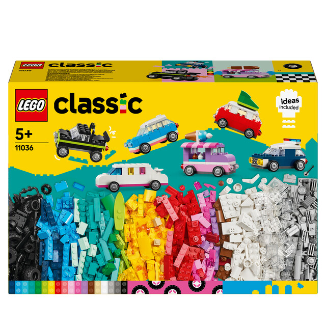 Product image 1 of LEGO Classic 11036 - Creatieve voertuigen