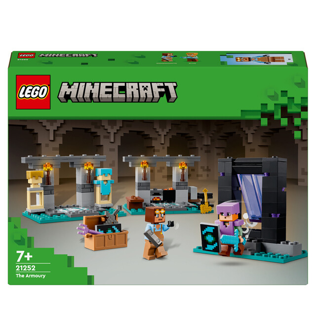 Product image 1 of LEGO Minecraft 21252 - De wapensmederij