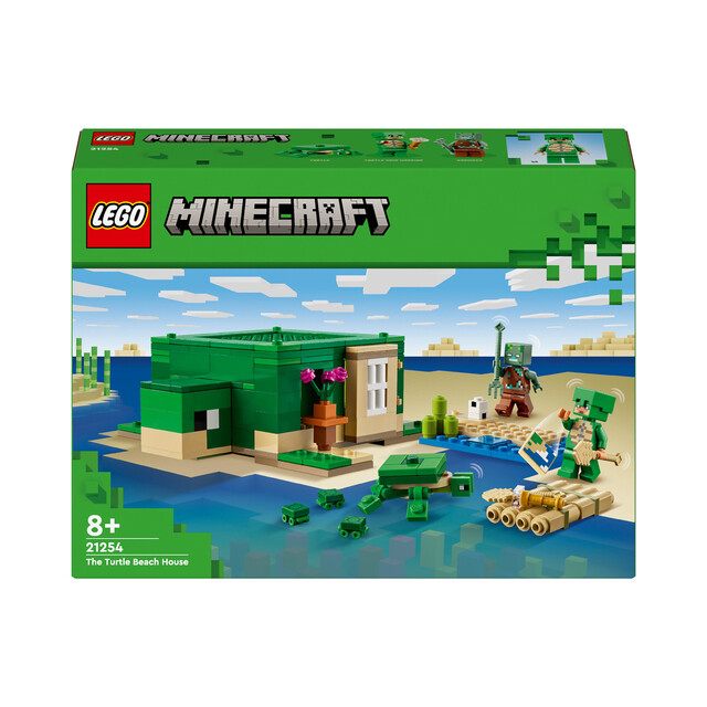 Product image 1 of LEGO Minecraft 21254 - Het schildpadstrandhuis