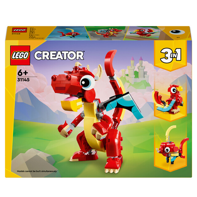 Product image 1 of LEGO Creator 31145 - Rode draak