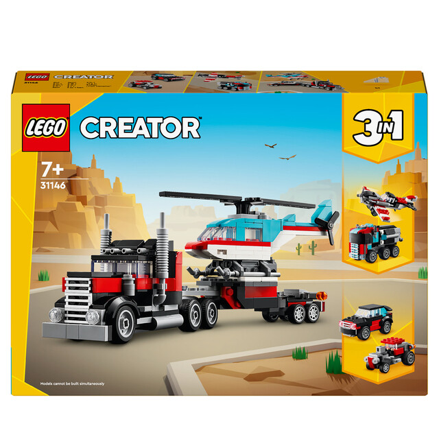 Product image 1 of LEGO Creator 31146 - Truck met helikopter