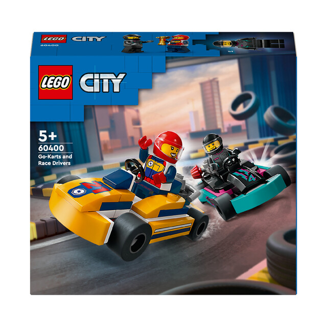 Product image 1 of LEGO City 60400 - 60400 City Karts en racers Speelgoed Auto Set