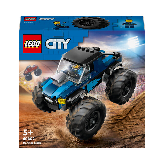 Product image 1 of LEGO City 60402 - Blauwe monstertruck