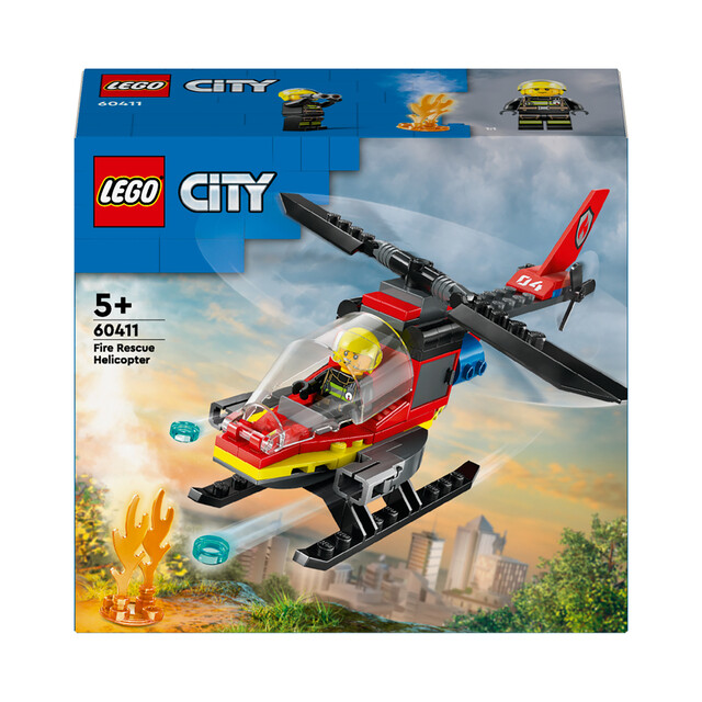 Product image 1 of LEGO City 60411 - Brandweerhelikopter