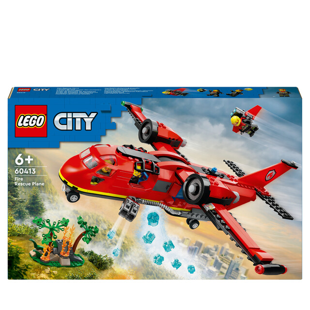 Product image 1 of LEGO City 60413 - Brandweervliegtuig