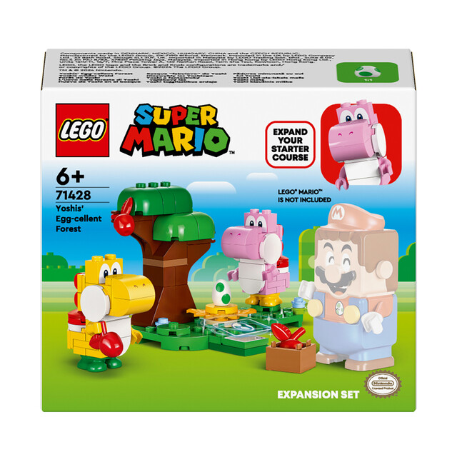 Product image 1 of LEGO Super Mario 71428 - Uitbreidingsset: Yoshi's eigenaardige woud