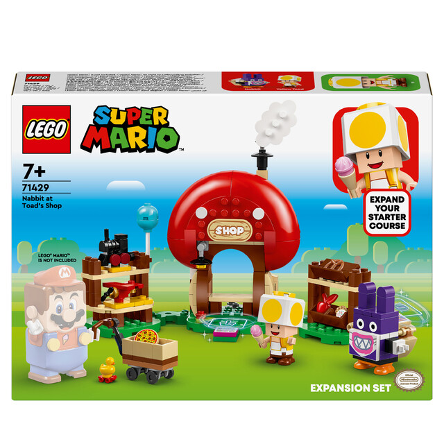 Product image 1 of LEGO Super Mario 71429 - Uitbreidingsset: Nabbit bij Toads winkeltje