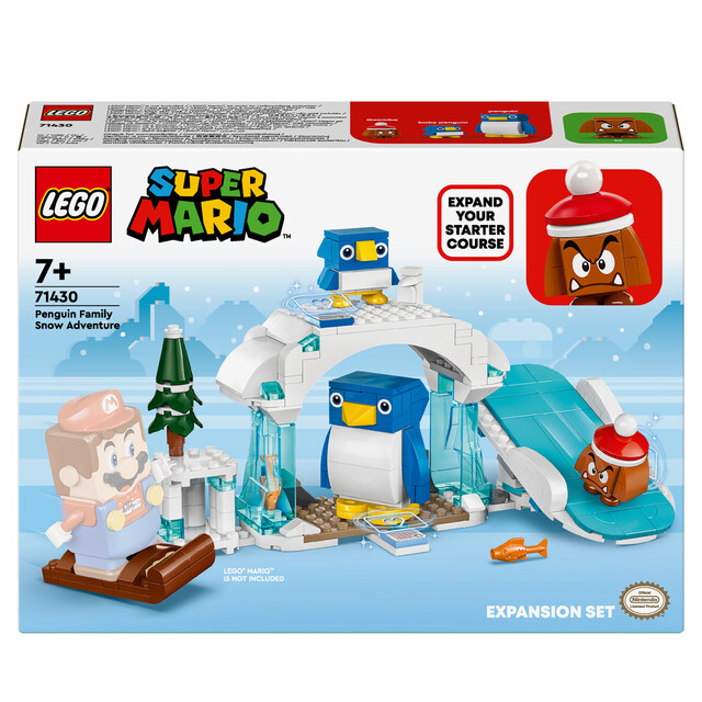 Product image 1 of LEGO Super Mario 71430 - Uitbreidingsset: Sneeuwavontuur met penguin en familie