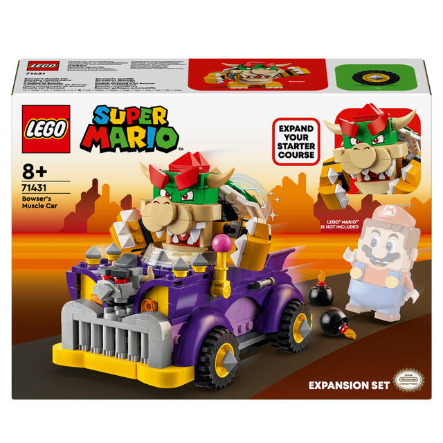 Product image 1 of LEGO Super Mario 71431 - Uitbreidingsset: Bowsers bolide