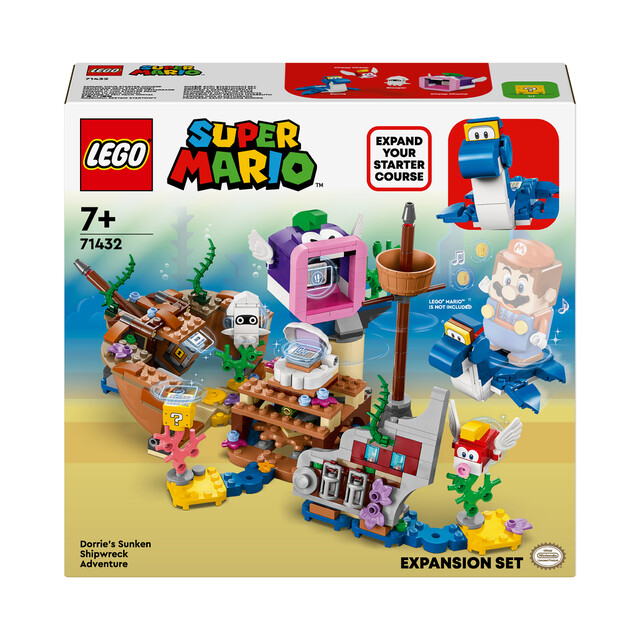 Product image 1 of LEGO Super Mario 71432 - Uitbreidingsset: Dorries gezonken scheepswrak