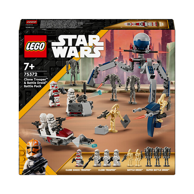 Product image 1 of LEGO Star Wars 75372 - Clone Trooper™ & Battle Droid™ Battle Pack