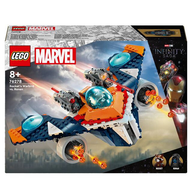 Product image 1 of LEGO Super Heroes 76278 - Rockets Warbird vs. Ronan