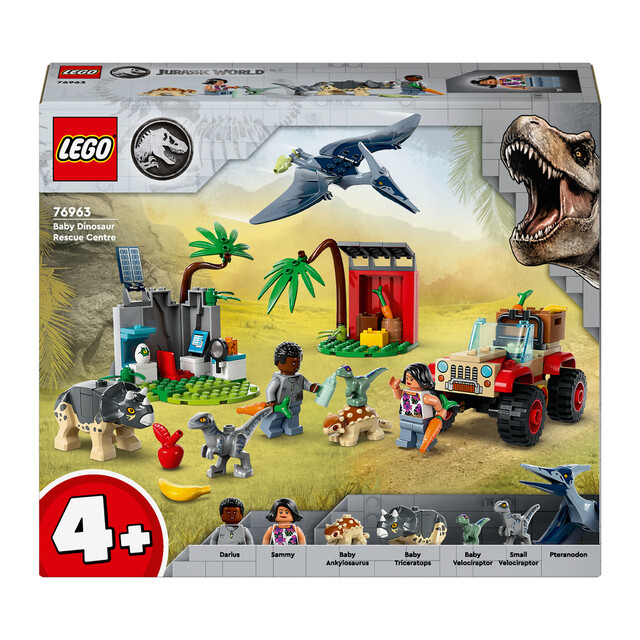 Product image 1 of LEGO Jurassic 76963 - Reddingscentrum voor babydinosaurussen