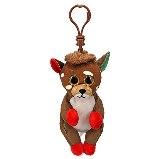 Product image 1 of Ty Beanie Boo's Clip Christmas Juno Reindeer 7cm