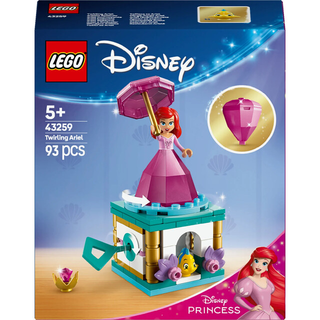 Product image 1 of Lego 43259 Disney Princess Twirling Ariel