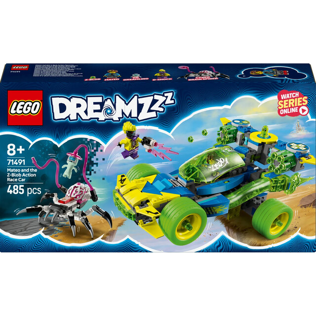 Product image 1 of Lego 71491 Dreamzzz Mateo and the Z-Blob Action Race Car